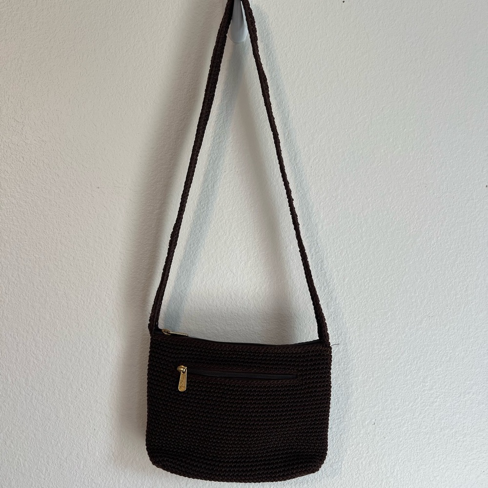 The Sak Chocolate Brown Knit Bag - Picture 4 of 5